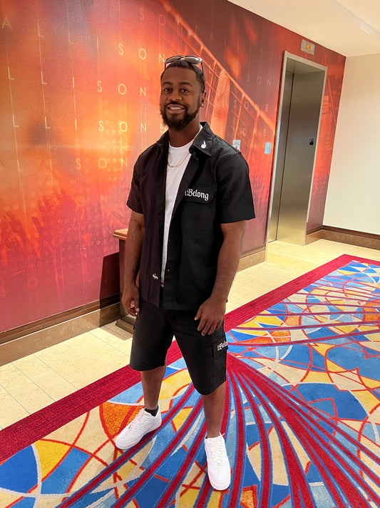 iBelong “Black” Utility Short Set