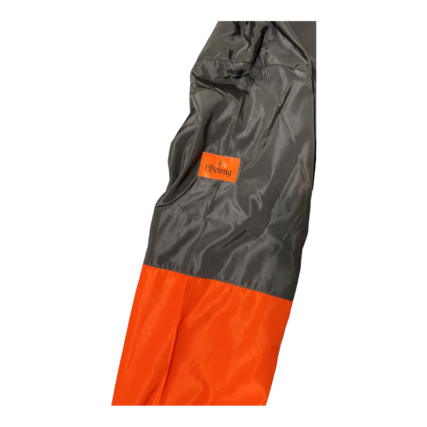 Orange/Black Windbreaker