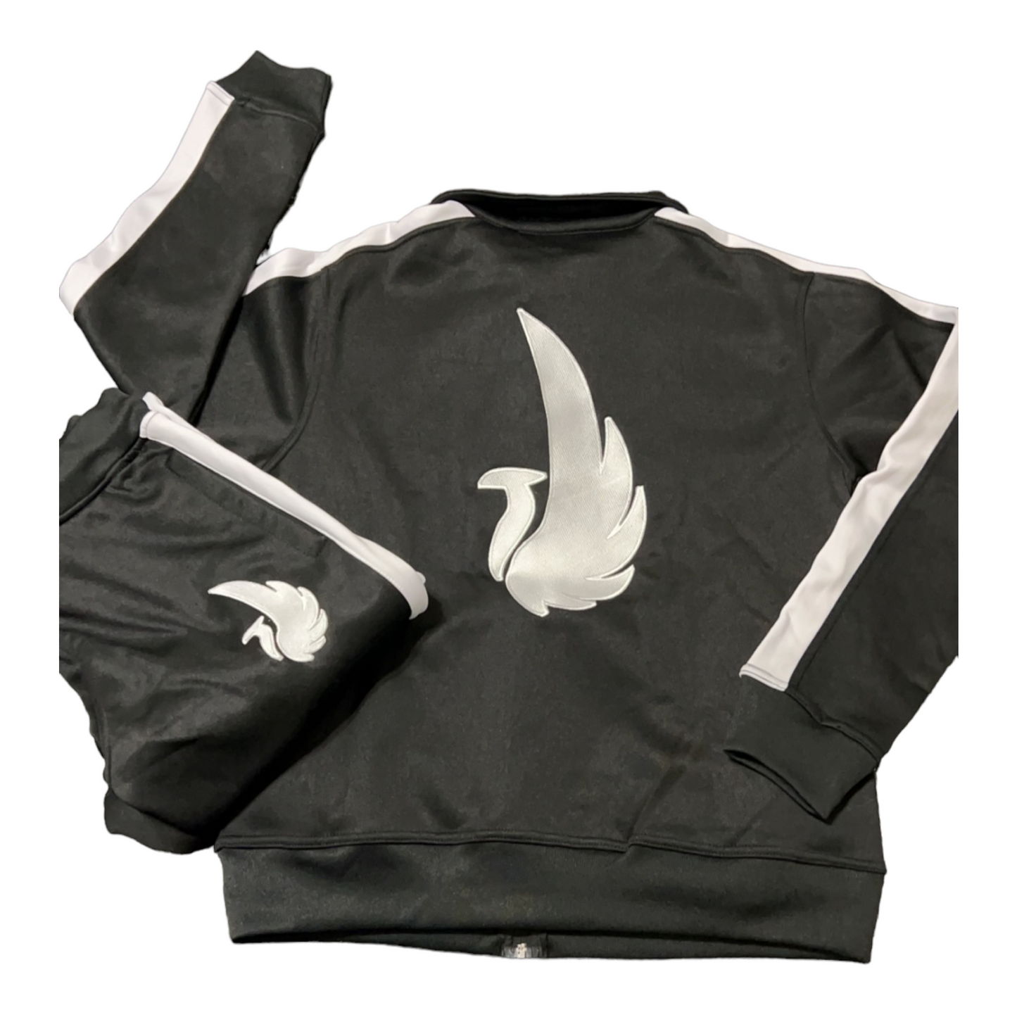 Black/White Luxe Tracksuit