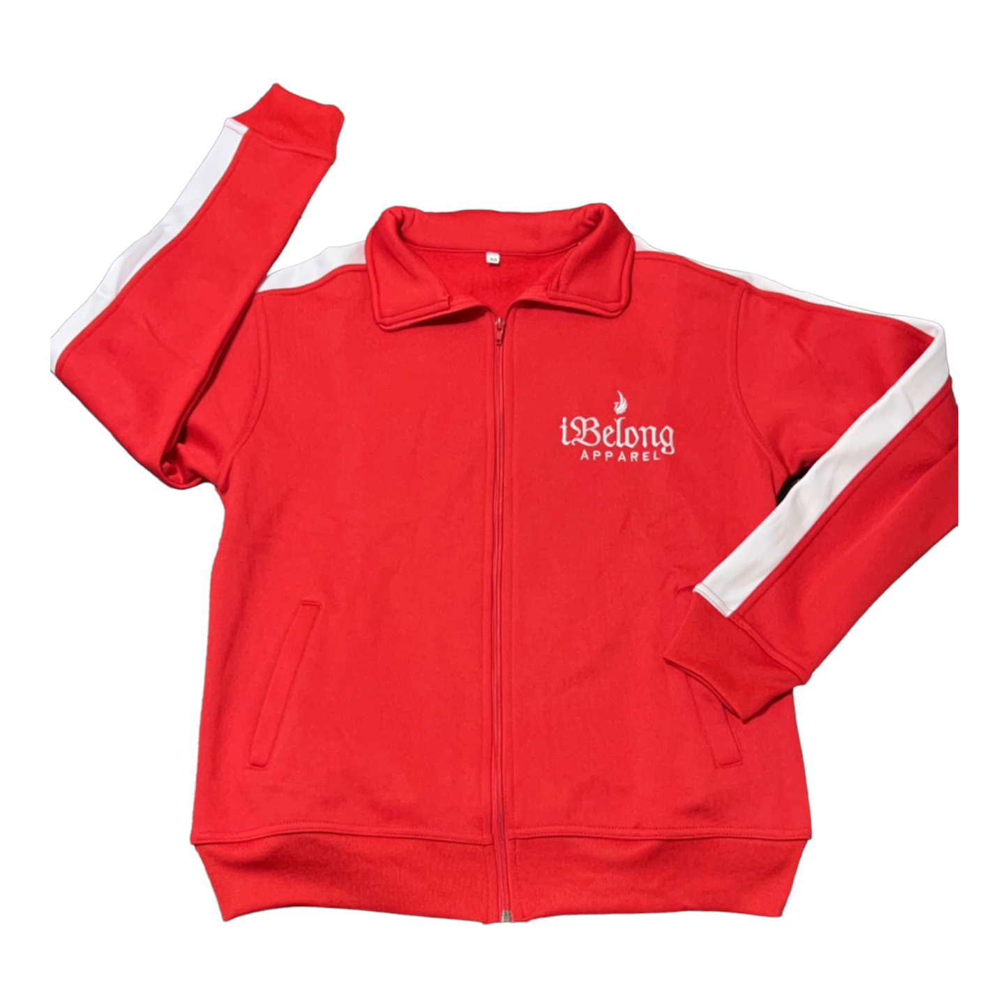 Red/White Luxe Tracksuit