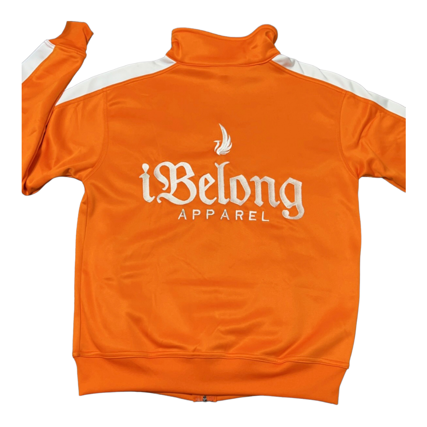 “Orange/White” Luxe Tracksuit