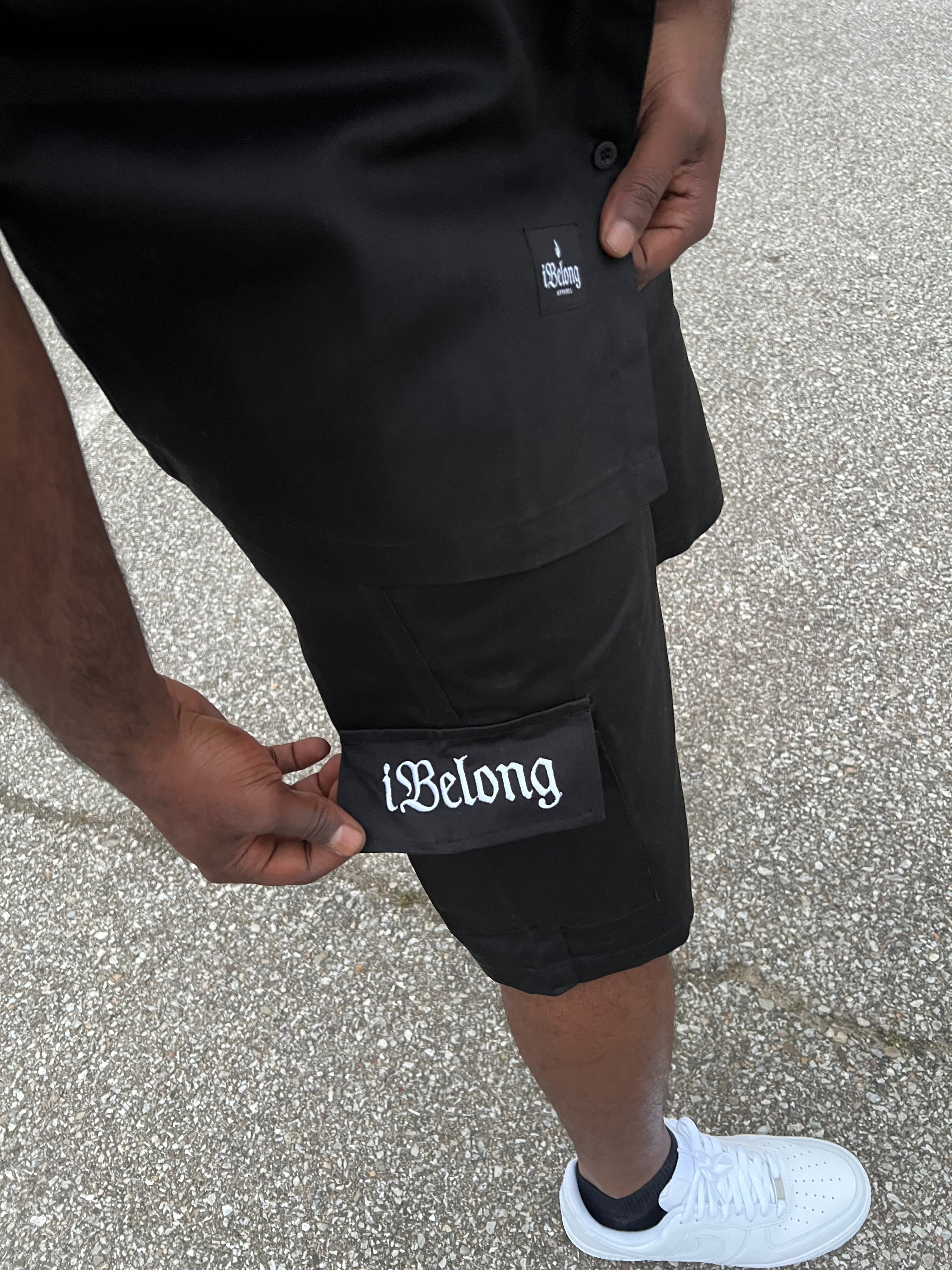 iBelong “Black” Utility Short Set