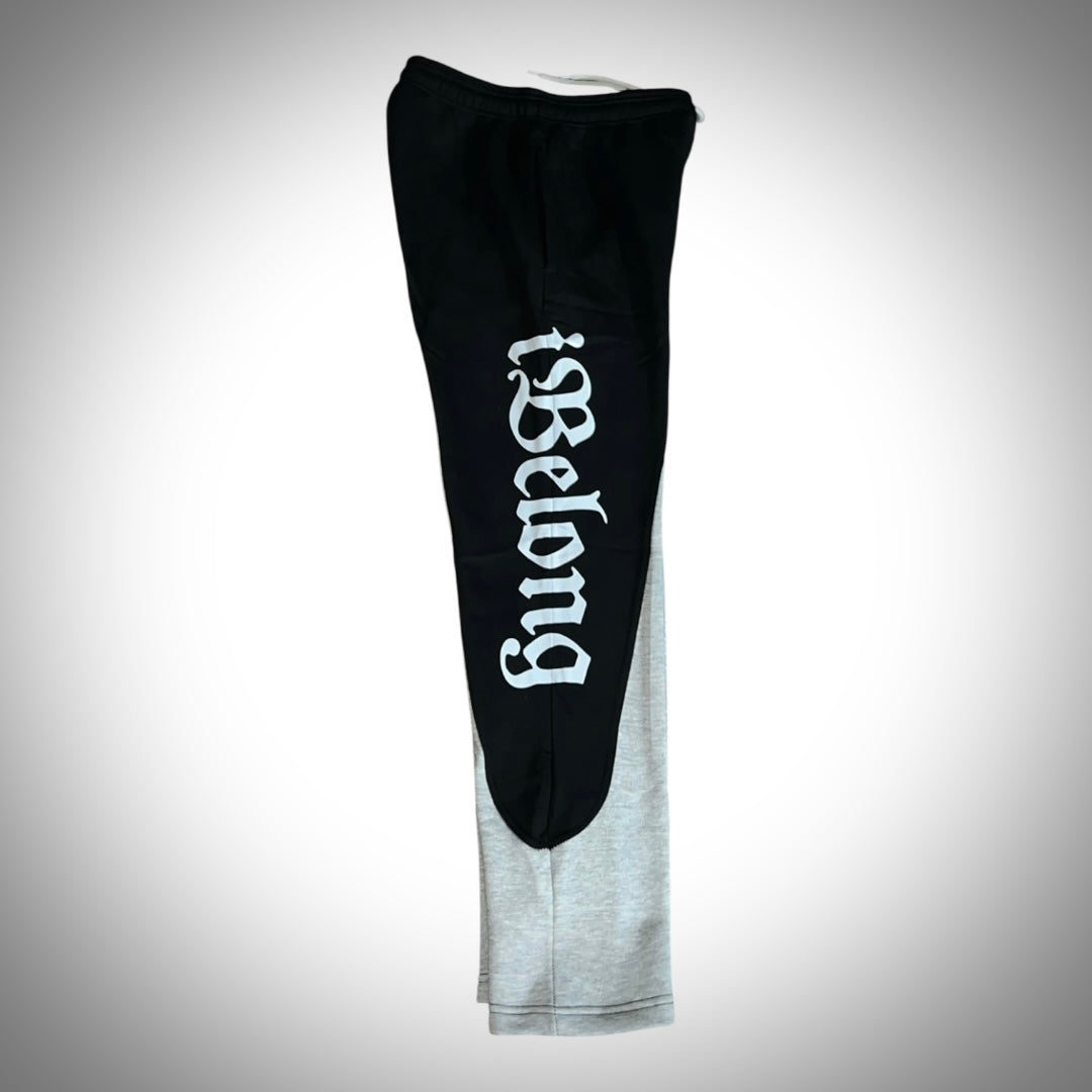 iBelong “Black/Gray” Zip Up Sweatsuit