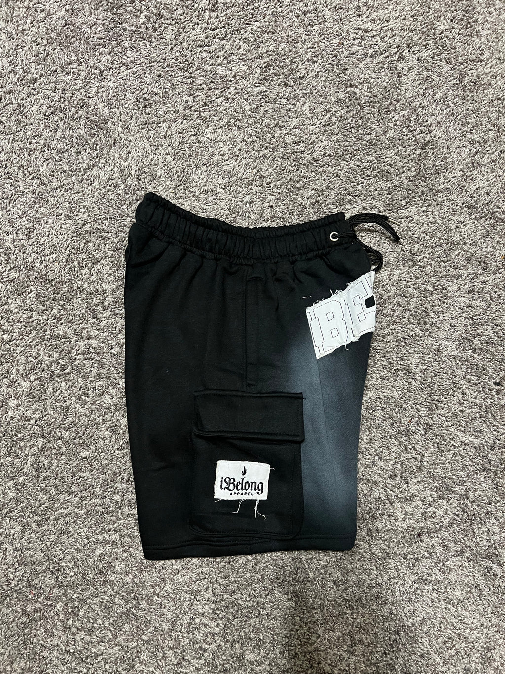 iBelong Distressed Short Set (Black)