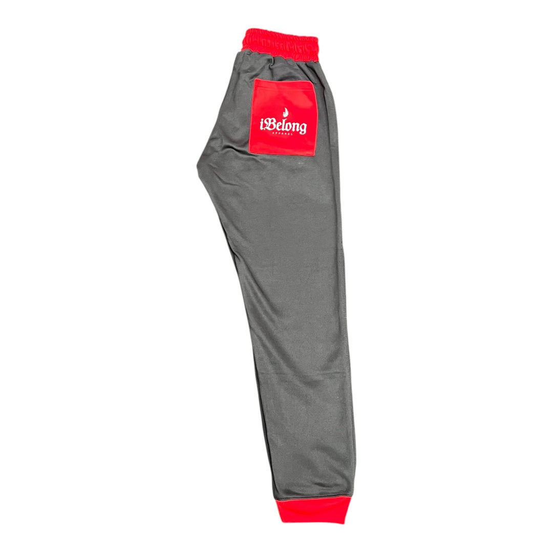 Black/Red Tracksuit