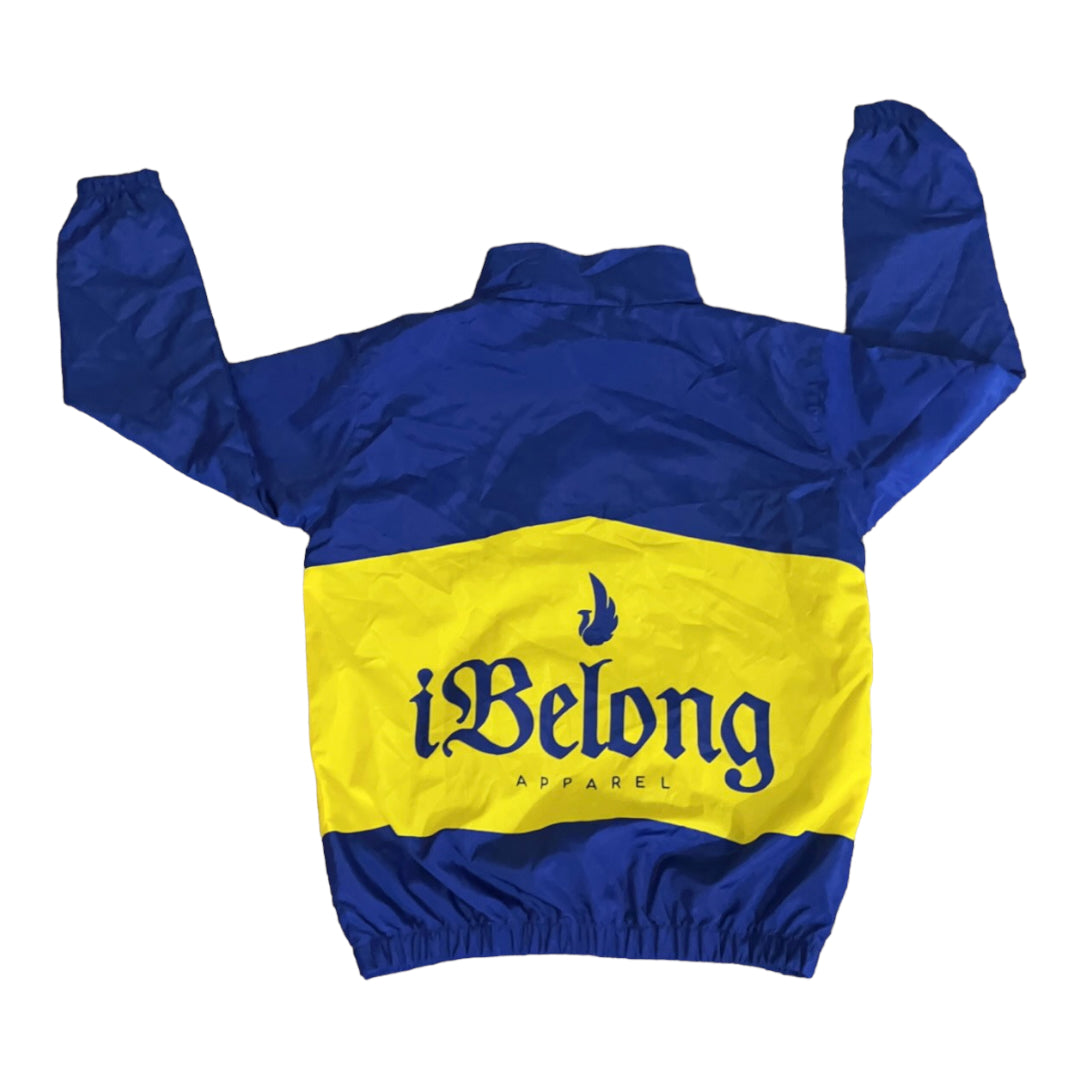 Blue/Yellow Windbreaker Set