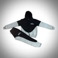 iBelong “Black/Gray” Zip Up Sweatsuit
