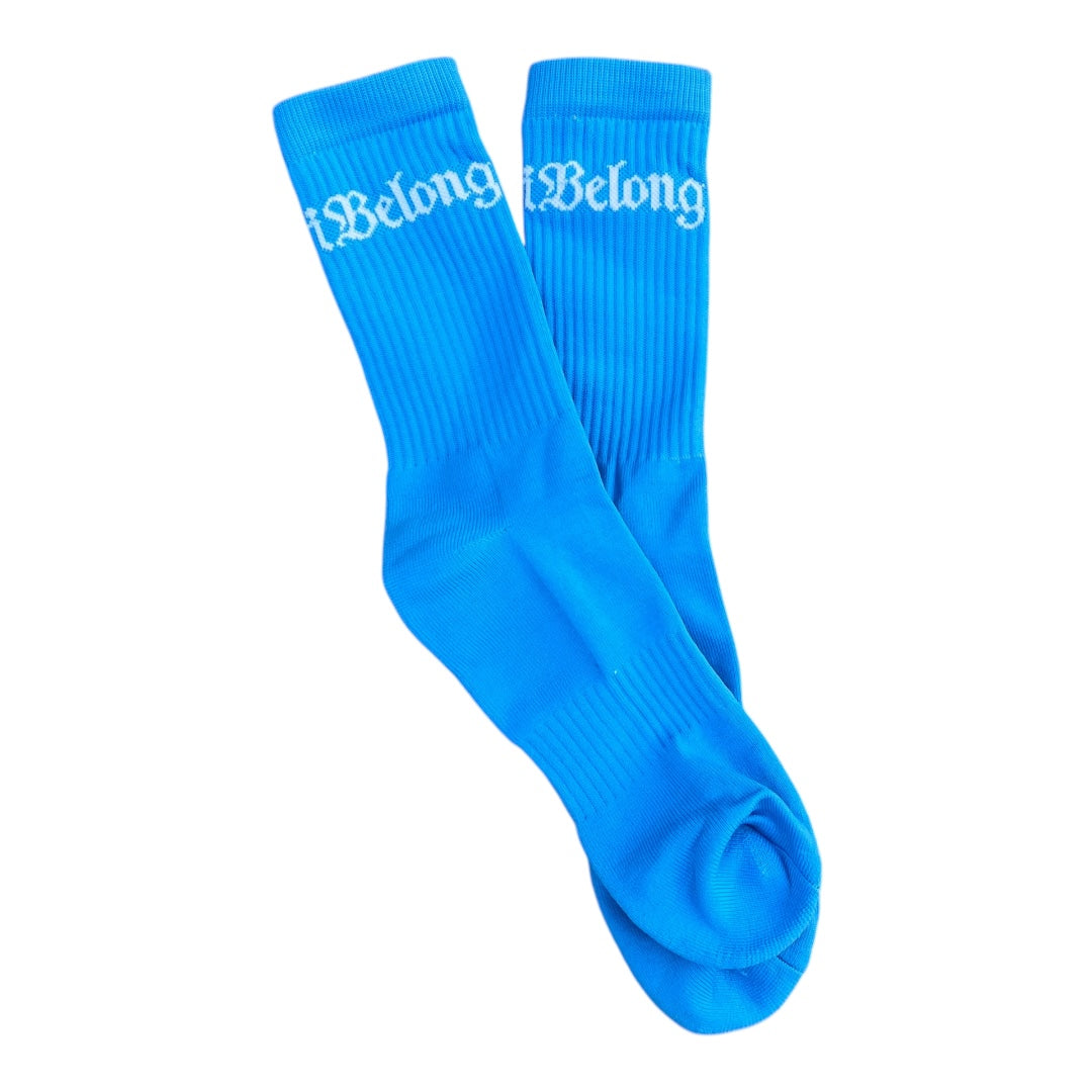 iBelong “Ice Blue” Socks
