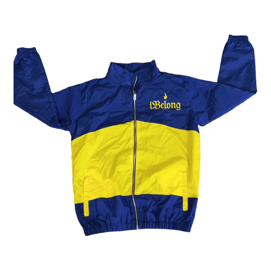 Blue/Yellow Windbreaker Set