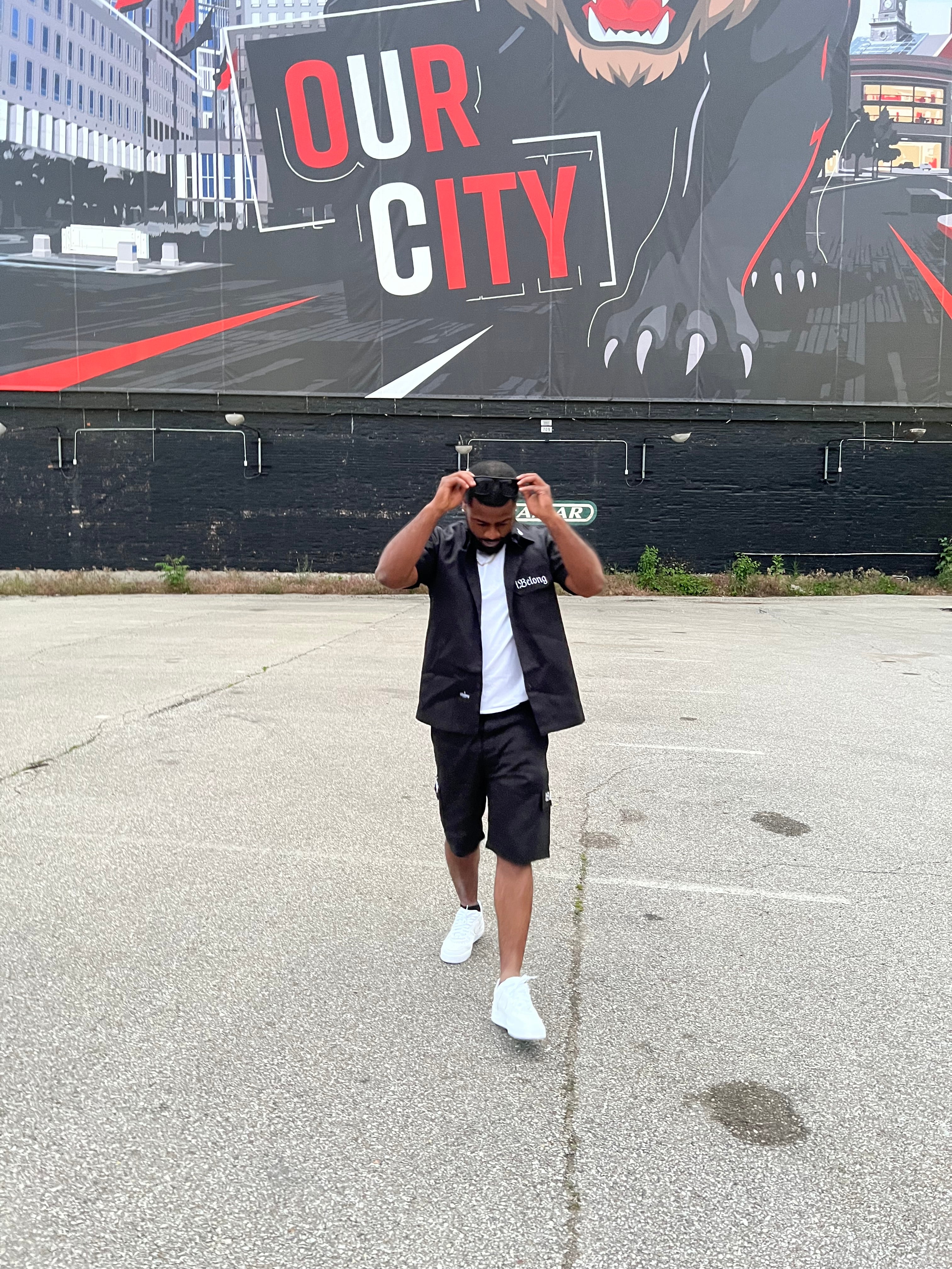 iBelong “Black” Utility Short Set