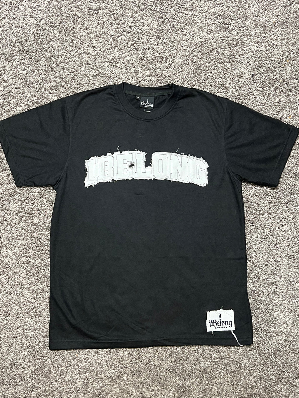 iBelong Distressed Short Set (Black)