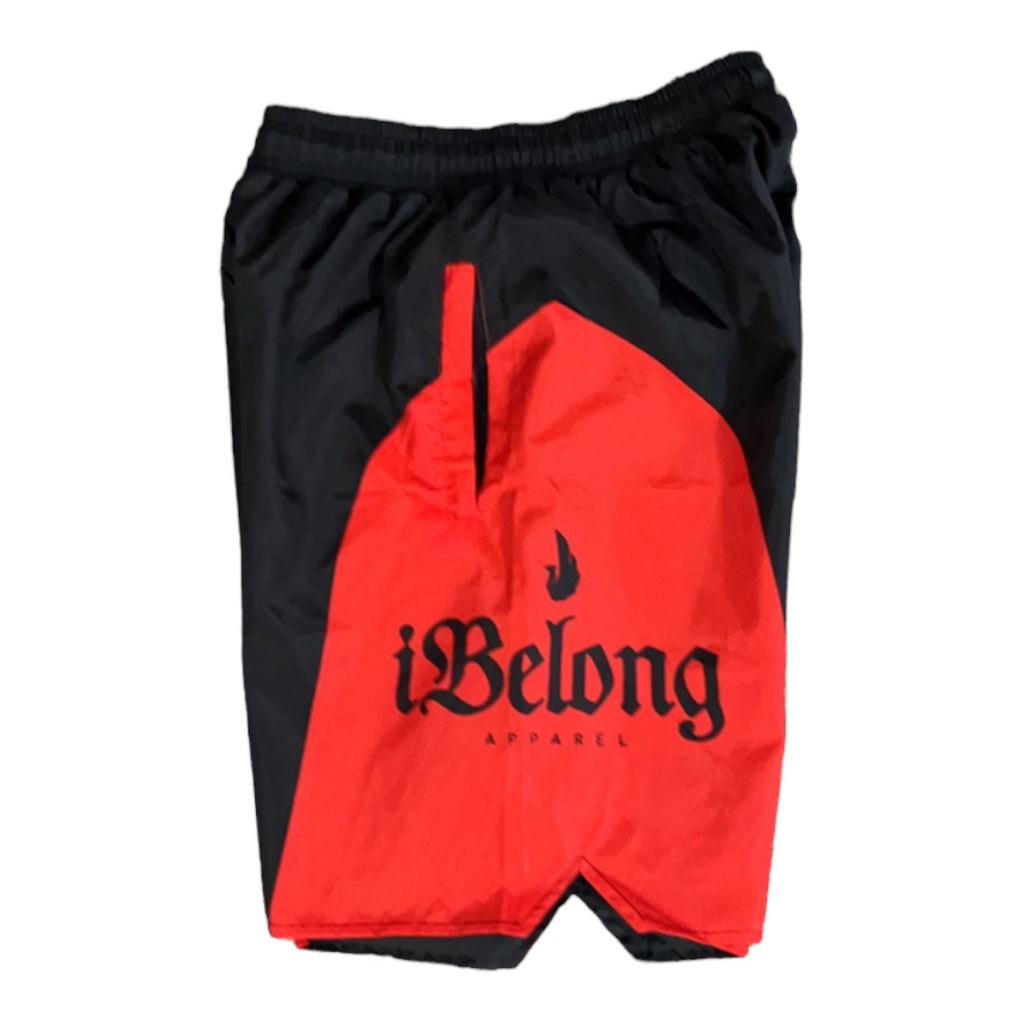 iBelong Black/Red Windbreaker Set