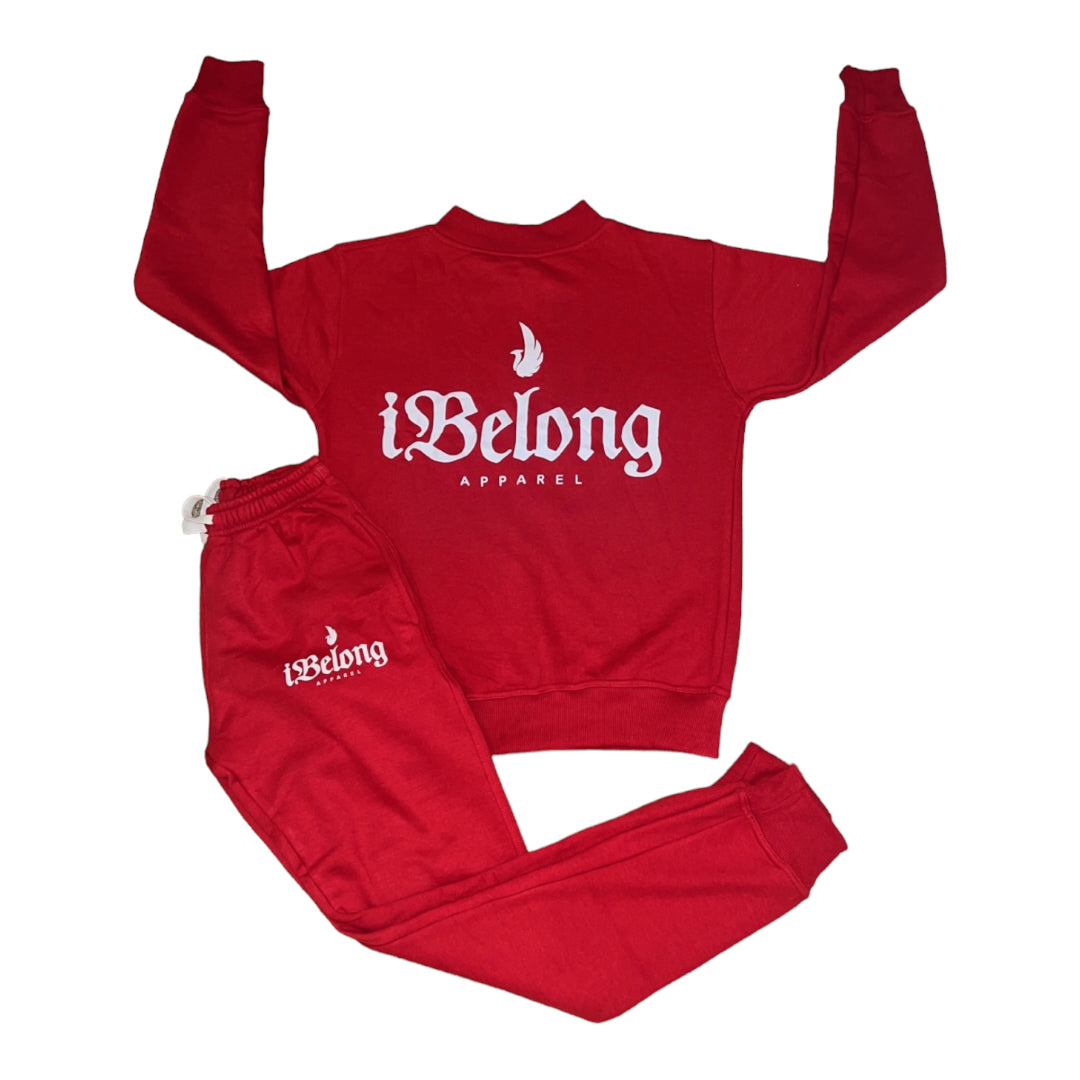 Red/White Women’s Sweatsuit