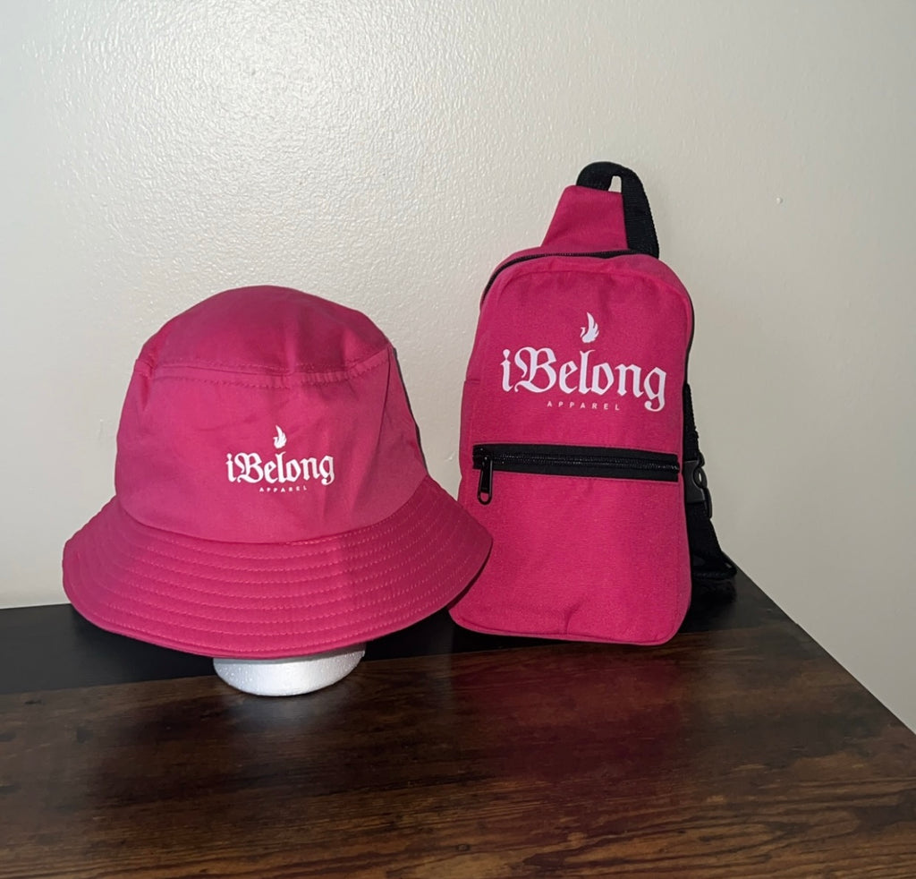 iBelong “Hot Pink” Bucket Hat