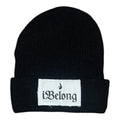 iBelong “Black Patch”Knitted Beanie