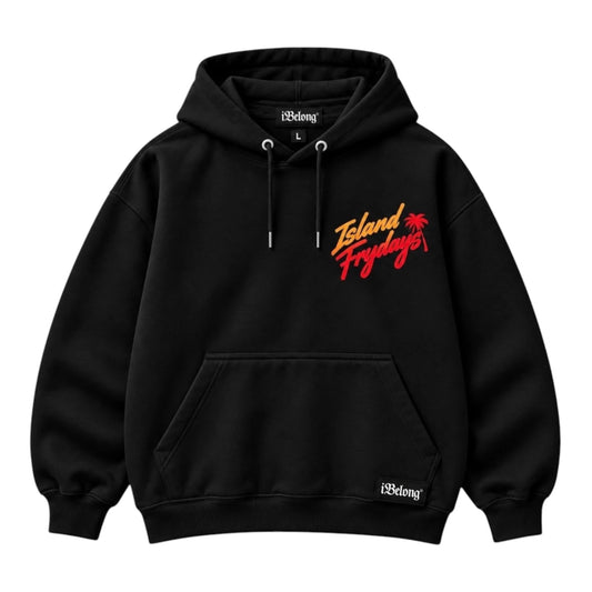 iBelong® x Island Frydays Script Hoodie