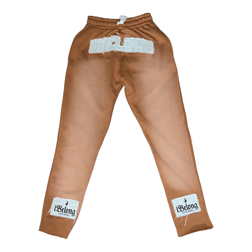 iBelong “Rustic Brown” Distressed Sweatsuits